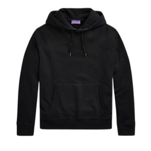 Ralph Lauren Purple Label Hoodie in Black - Picture 1 of 7